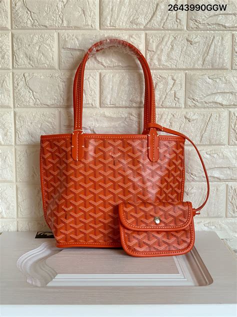 red goyard mini tote|goyard backpack mini.